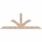 Ekena Millwork Richland Smooth Timber Gable Bracket, Douglas Fir, 96"W x 36"H x 5 1/2"D x 5 1/2"F, 9/12 Pitch GBW096X36X0606RIC00SDF - alternate 1